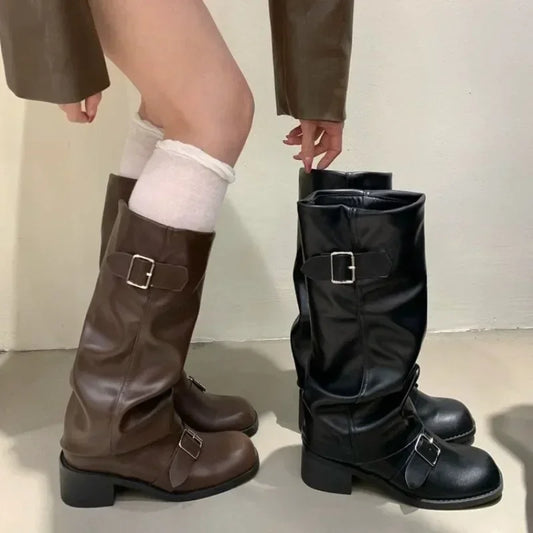 CHELSEA CHUNKY BOOTS